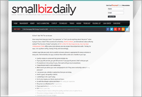 Smallbizdaily